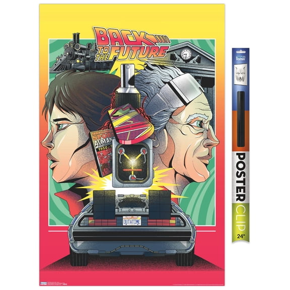 Back to the Future - Icons Wall Poster, 22.375" x 34"