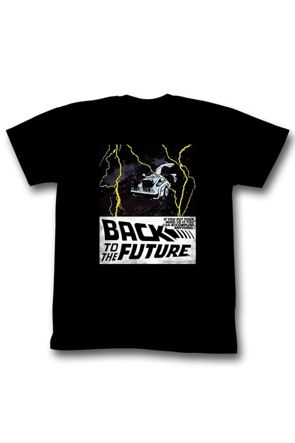 Back to the Future In Space Adult T-Shirt