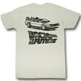thumbnail image 1 of Back to the Future Ink Natural Adult T-Shirt, 1 of 2