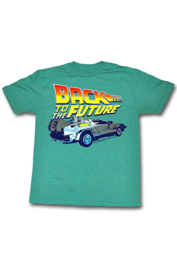 Back to the Future Kids Dig It Green Adult T-Shirt