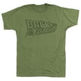 thumbnail image 1 of Back to the Future Logo Green Adult T-Shirt, 1 of 2