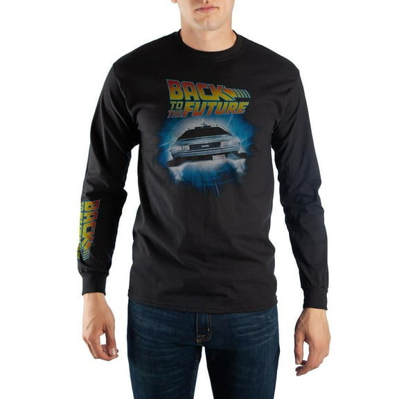 Back to the Future Long Sleeve T-Shirt-3XL