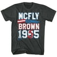 thumbnail image 1 of Back to the Future Marty For President Black Adult T-Shirt, 1 of 2