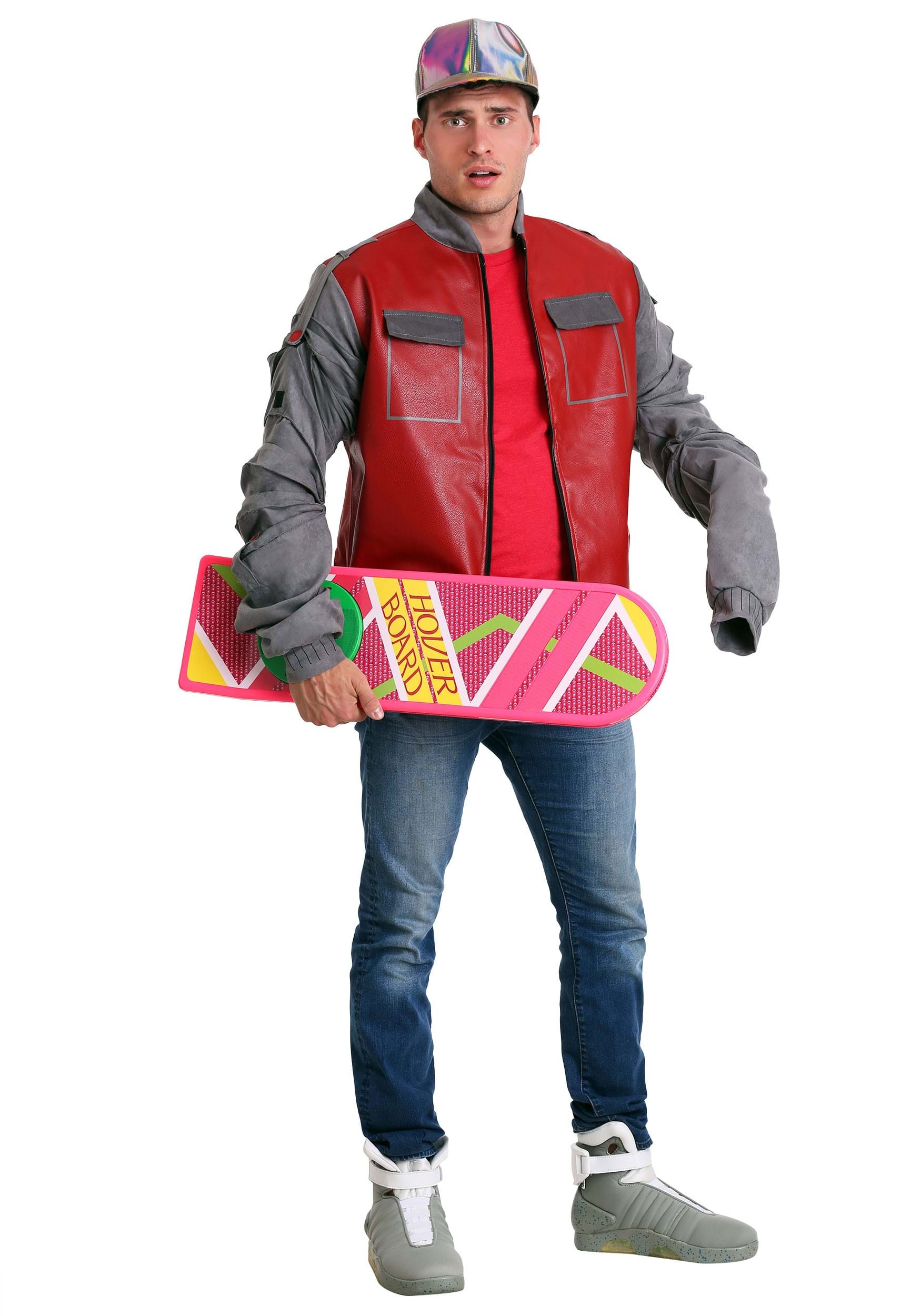 Back To The Future Marty McFly Jacket Costume Walmart Back To The Future Marty McFly Jacket Costume Walmart