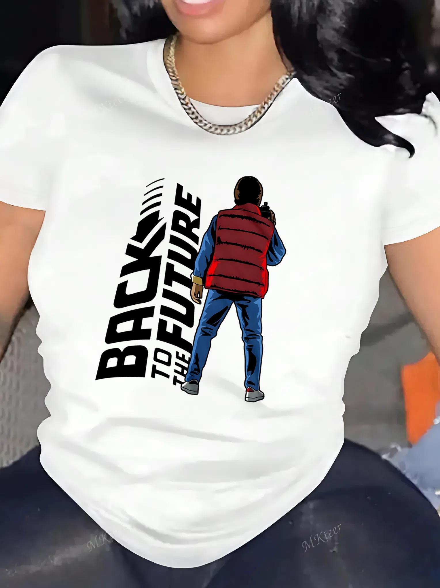Back to the Future Marty McFly's Classic Movie Style Unisex T-Shirt ...