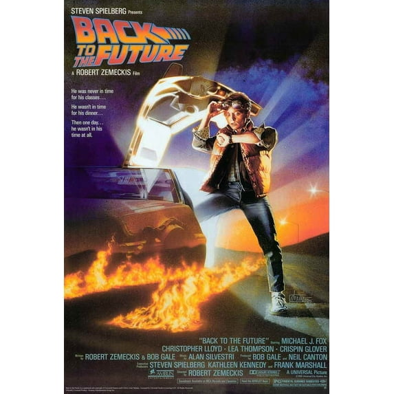 Back to the Future Movie POSTER 27" x 40" Style A