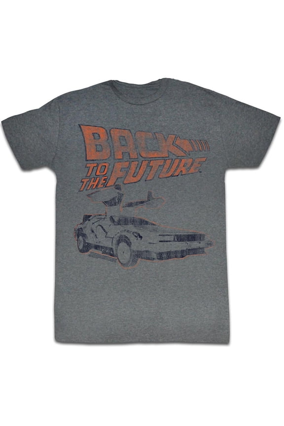 Back to the Future My Other Car Graphite Adult T-Shirt