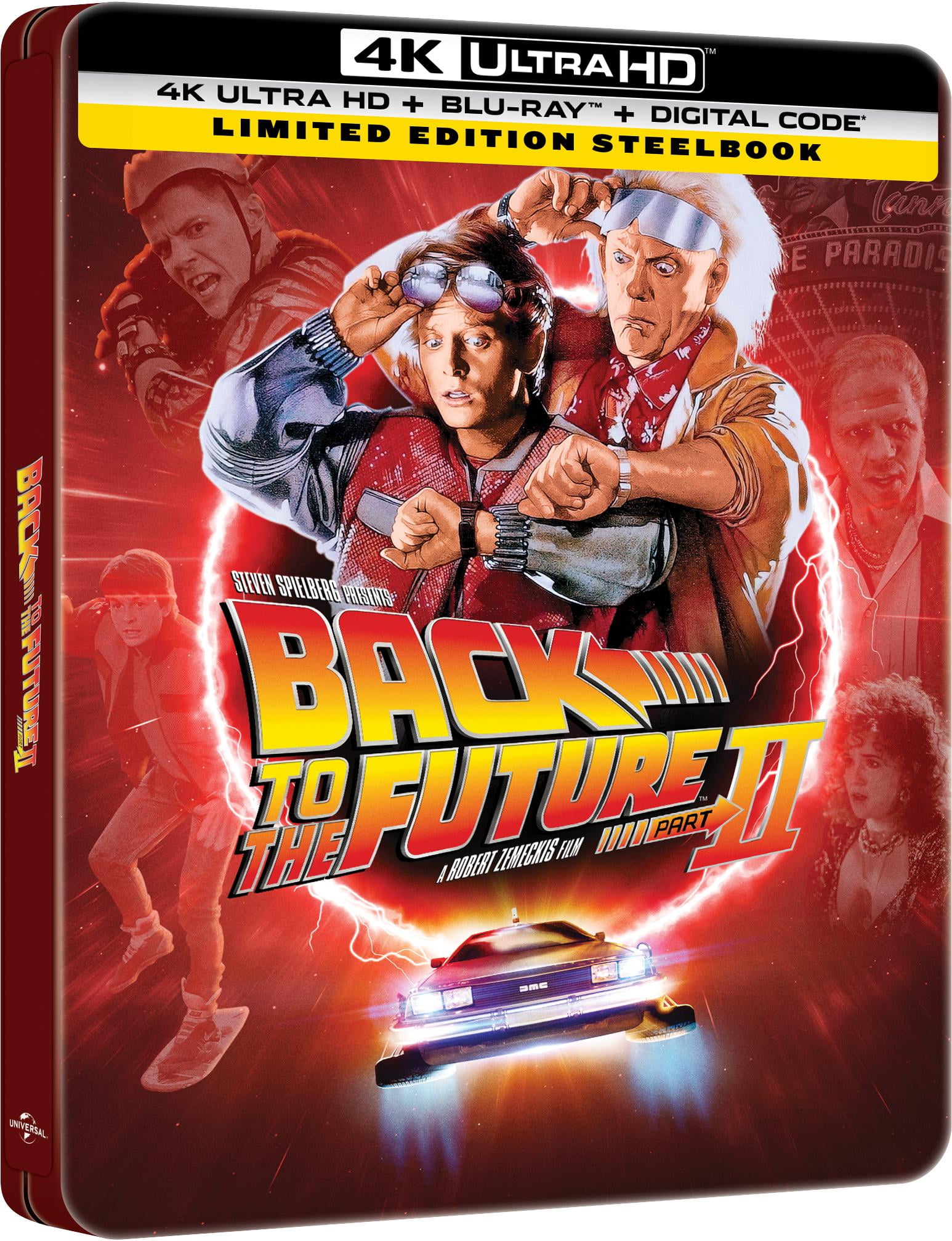 Back to the Future Part II 40th Anniversary (Steelbook) (4K
