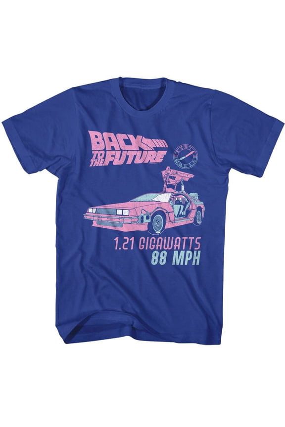 Back to the Future Perspective Royal T-Shirt