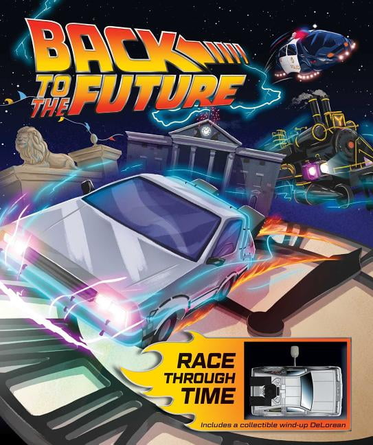 Back to the Future Illustrated Interactive Board Book with Toy DeLorean