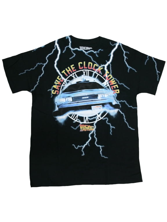 Save the Clock Tower Men's Black T-Shirt (Small)