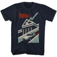 thumbnail image 1 of Back to the Future Simply Distressed Navy Adult T-Shirt, 1 of 2