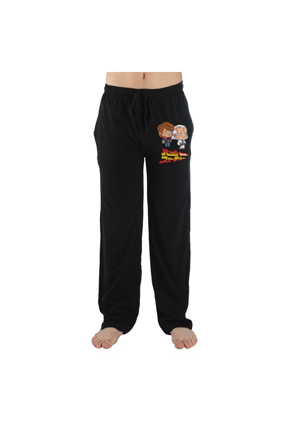 Back to the Future Sleep Pajama Pants-Medium