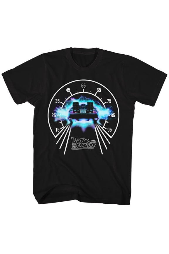 Back to the Future Speedometer Adult T-Shirt