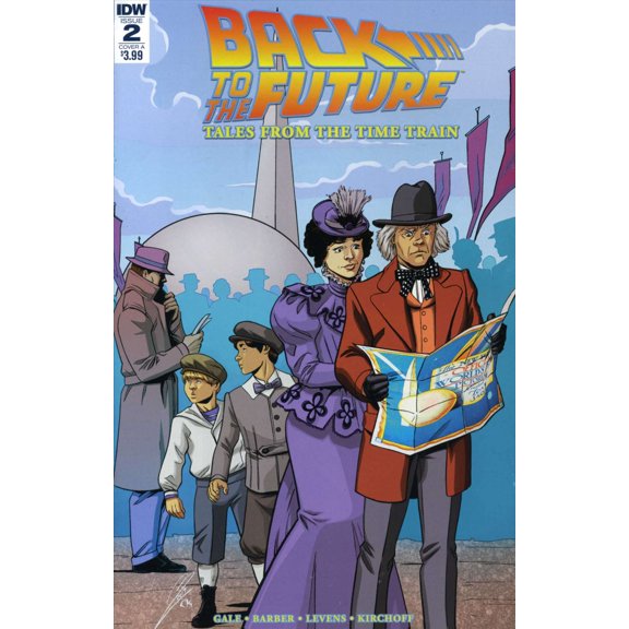 Back to the Future: Tales From the Time Train #2A VF ; IDW Comic Book
