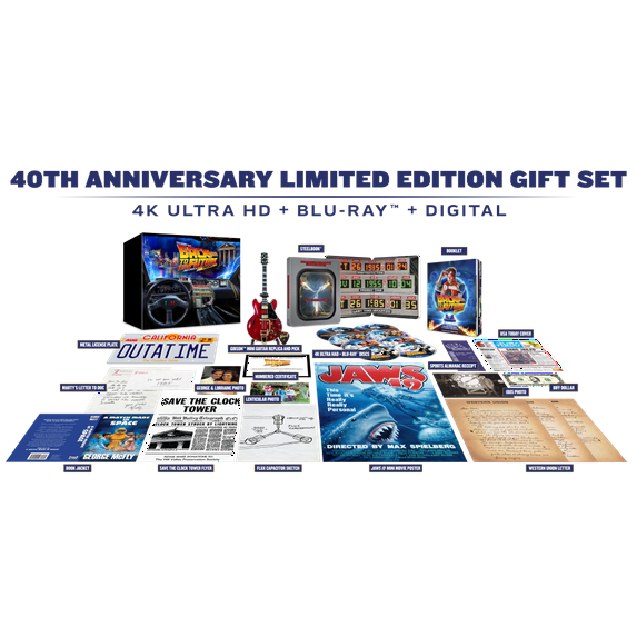 Back to the Future Trilogy : 40th Anniversary Edition (4K Ultra HD + Blu-ray + Digital Copy) Comedy, Universal