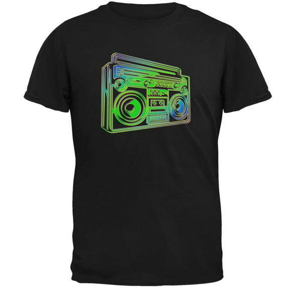 Back to the Old School Boom Box Mens T Shirt