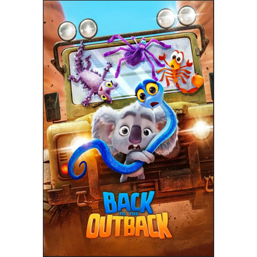 Back to the Outback (2021) 24x36 Poster - Animated Adventure, Family Film Poster