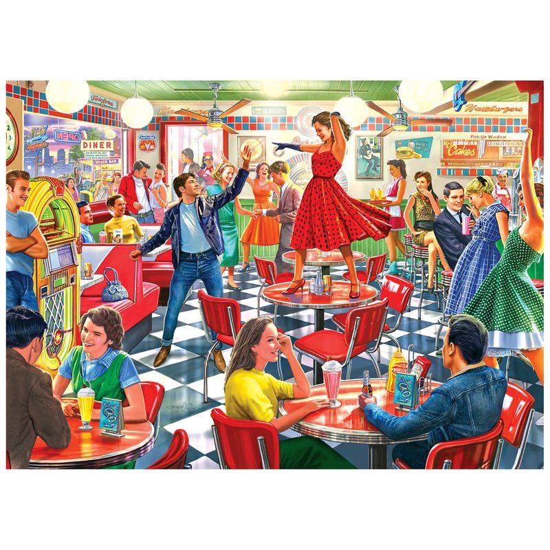 Back to the Past 1000pc - Dancing at the Diner