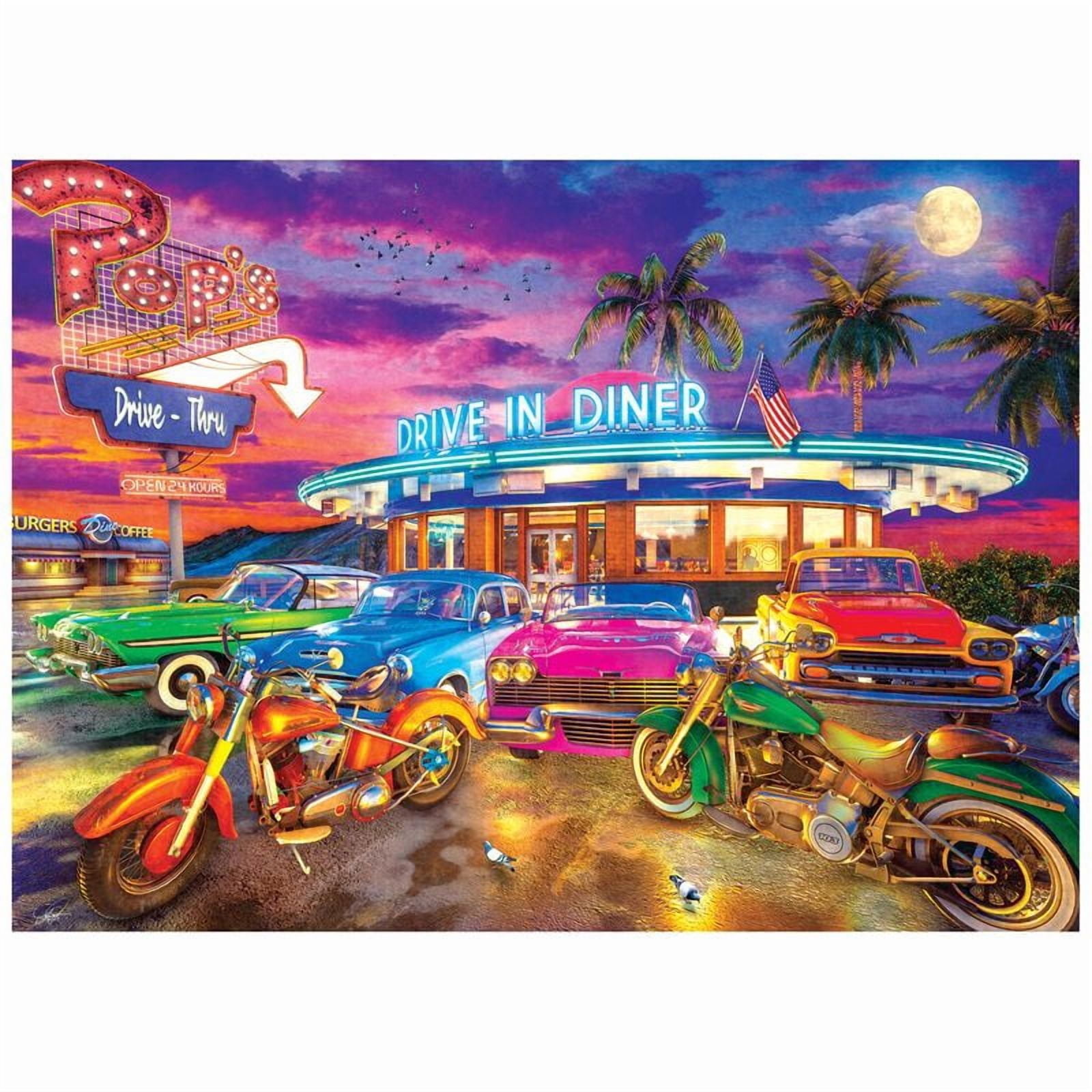 Back to the Past 1000pc - Drive in Diner