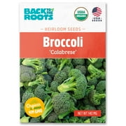 Back to the Roots Organic Broccoli Green Sprouting Calabrese, 1 Seed packet