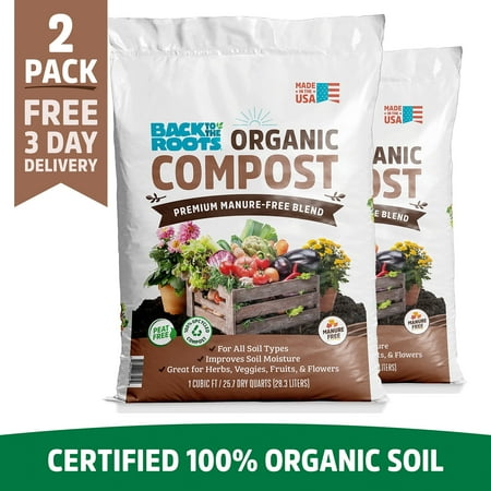 Back to the Roots Organic Compost Soil (2 1 cu.ft.)