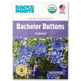 thumbnail image 1 of Back to the Roots Organic Cornflower/Bachelor Buttons 'Jubilee', 1 Seed packet, 1 of 7