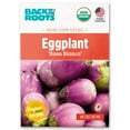 thumbnail image 1 of Back to the Roots Organic Eggplant 'Rosa Bianca', 1 Seed packet, 1 of 7