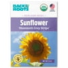 Back to the Roots Organic Mammoth Grey Stripe Sunflower Seeds,  Packet
