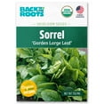 thumbnail image 1 of Back to the Roots Organic Sorrel 'Garden Large Leaf', 1 Seed packet, 1 of 6
