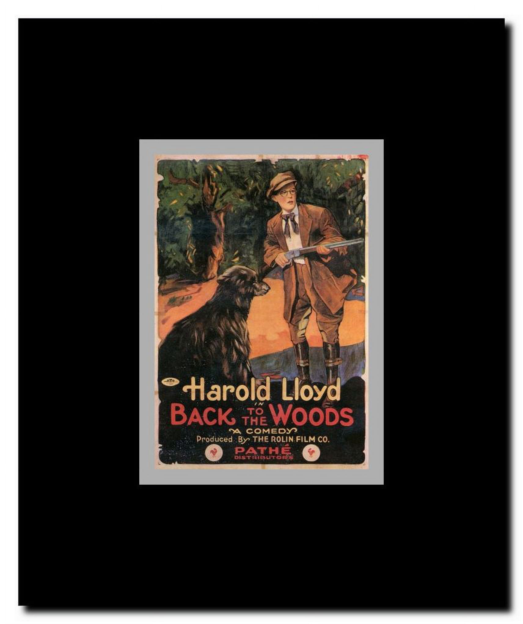 Back to the Woods Framed Movie Poster