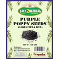 thumbnail image 1 of Back2Natural Purple Poppy Seeds - 400gm, 1 of 1