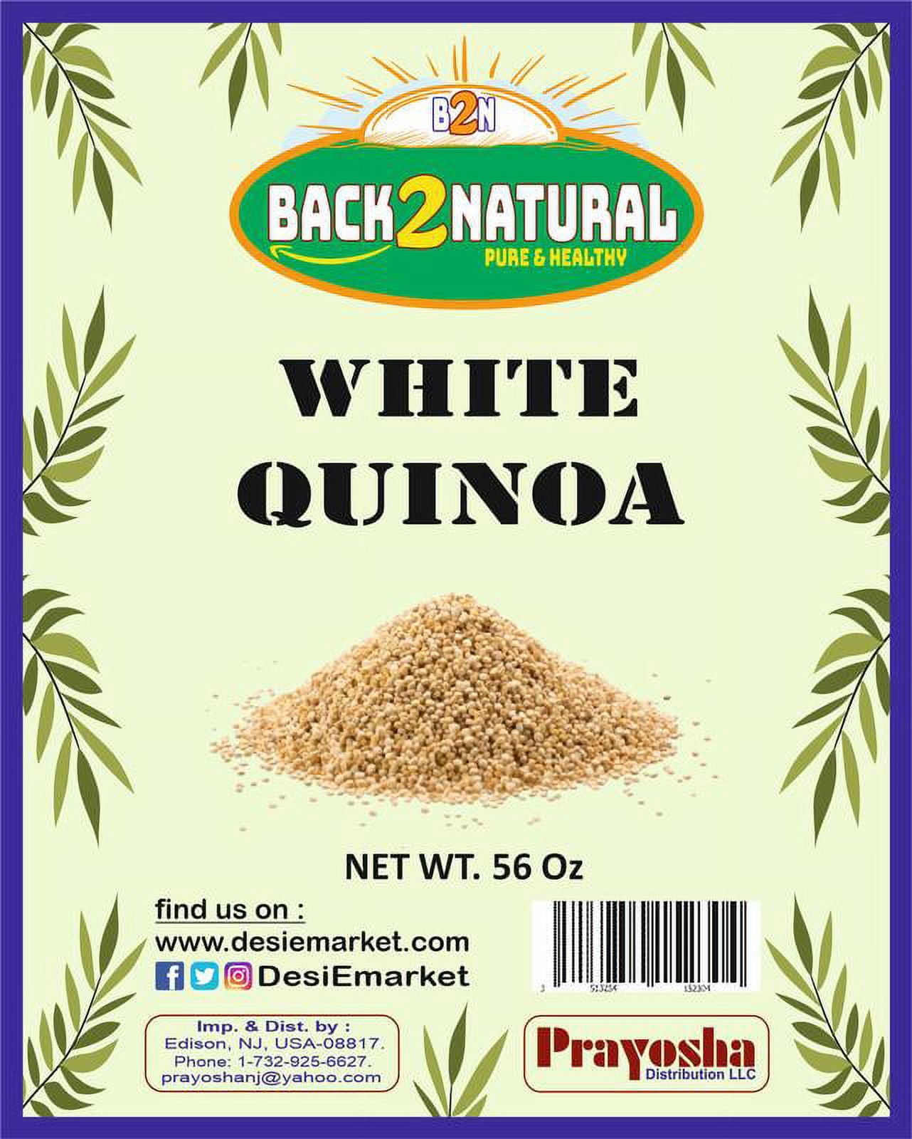 Back2Natural Quinoa | White Quinoa Seeds | Quinoa Grain 56oz