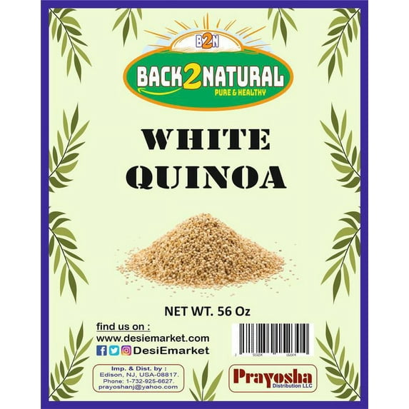 Back2Natural Quinoa | White Quinoa Seeds | Quinoa Grain 56oz