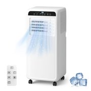 BackID 8,000BTU 400 sq.ft Portable Air Conditioner with Dehumidifier & Fan Modes
