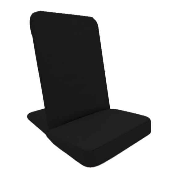 BackJack Original Black - Floor Chair for Yoga, Reading, Meditation