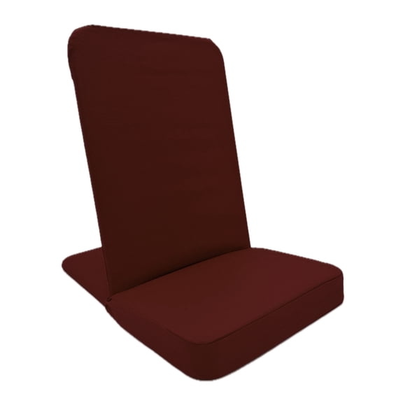 BackJack XL Burgundy - Floor Chair for Yoga, Reading, Meditation