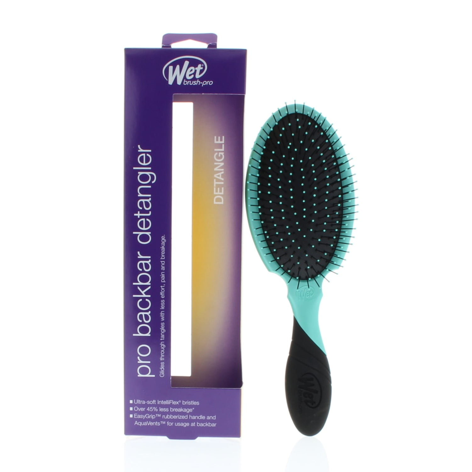 Backbar Detangler Brush - Purist Blue by Wet Brush for Unisex - 1 Pc Hair Brush