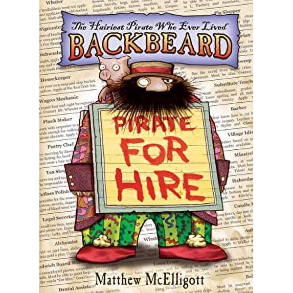 Pre-Owned Backbeard: Pirate for Hire (Paperback) 0802722652 9780802722652