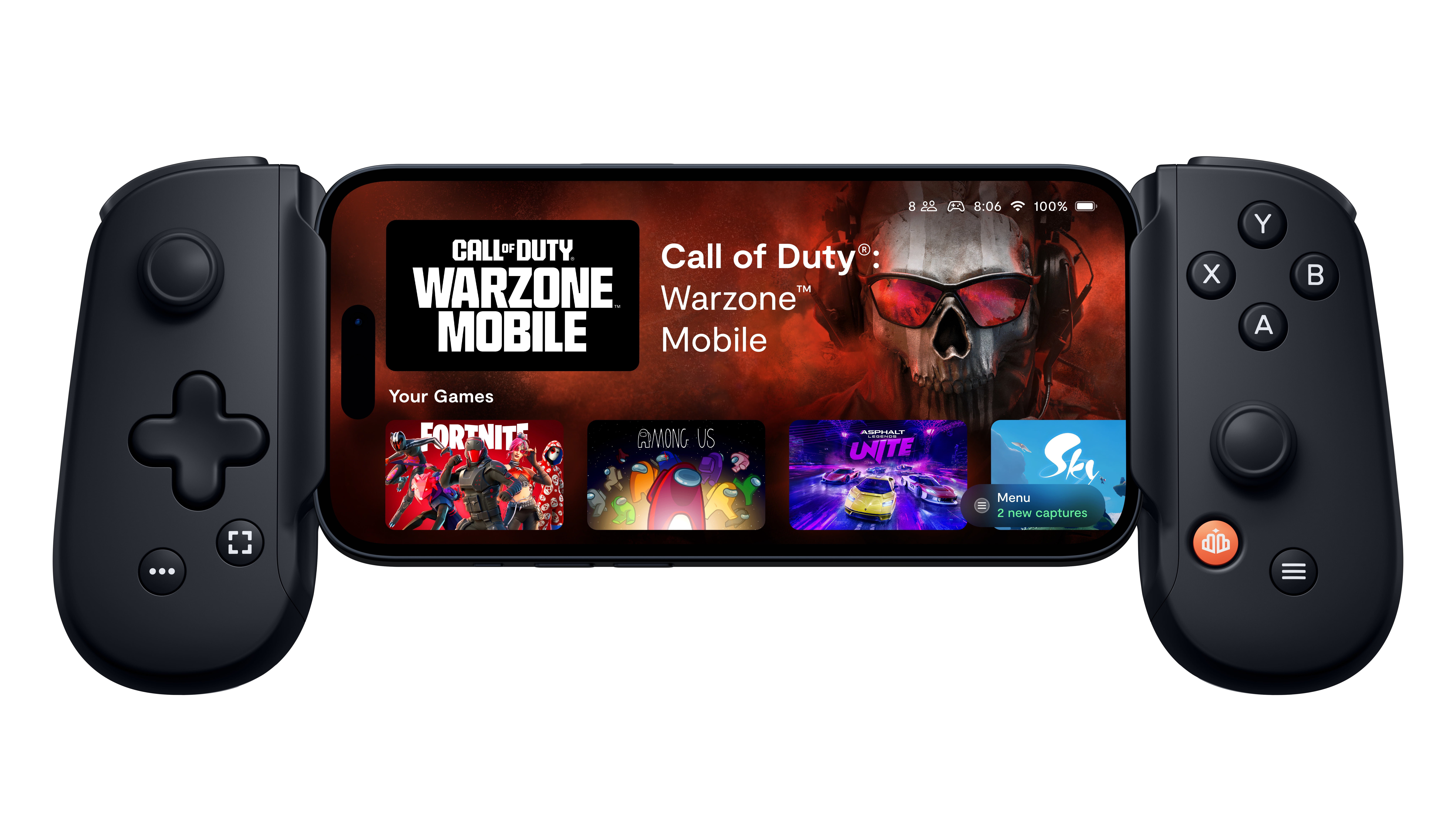 Backbone One (Lightning) - Mobile Gaming Controller for iPhone - 2nd Generation - Black Backbone One (Lightning) - Mobile Gaming Controller for iPhone - 2nd Generation - Black