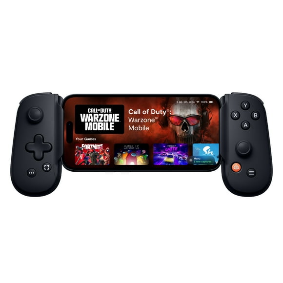 Backbone One (Lightning) - Mobile Gaming Controller for iPhone - 2nd Generation - Black
