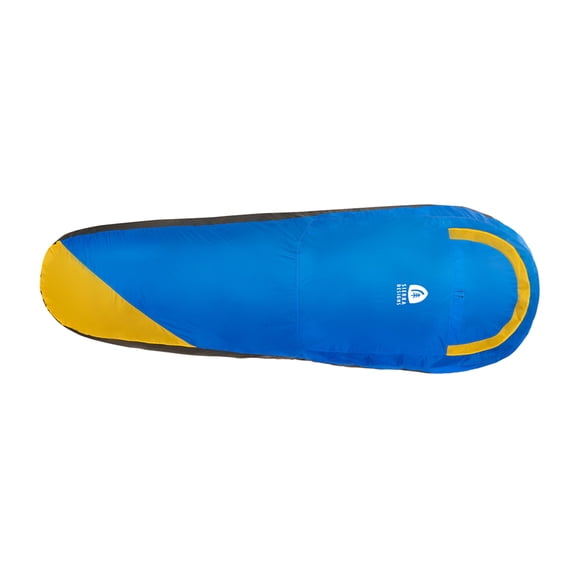 Sierra Designs Backcountry Bivy Sleeping Bag, Blue/Yellow, Long