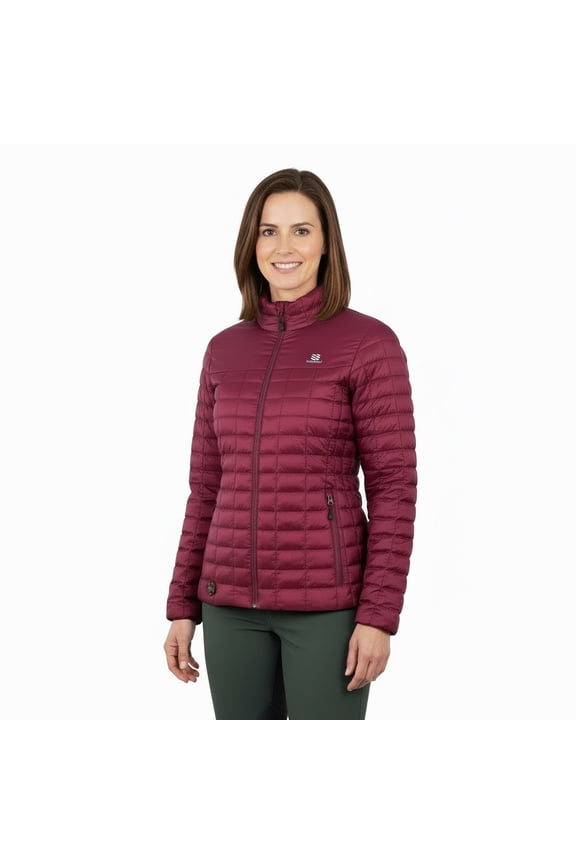 Backcountry Heated Jacket Women's - Burgundy
