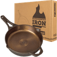 thumbnail image 1 of Backcountry Iron 6 Inch Smooth Wasatch Pre-Seasoned Round Cast Iron Skillet, 1 of 7