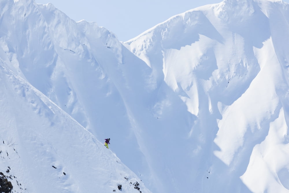 Backcountry Skiing In The Chugach Mountains In Late Winter Southcentral Alaska United States Of America Canvas Art - Scott Dickerson Design Pics (19 x 12)