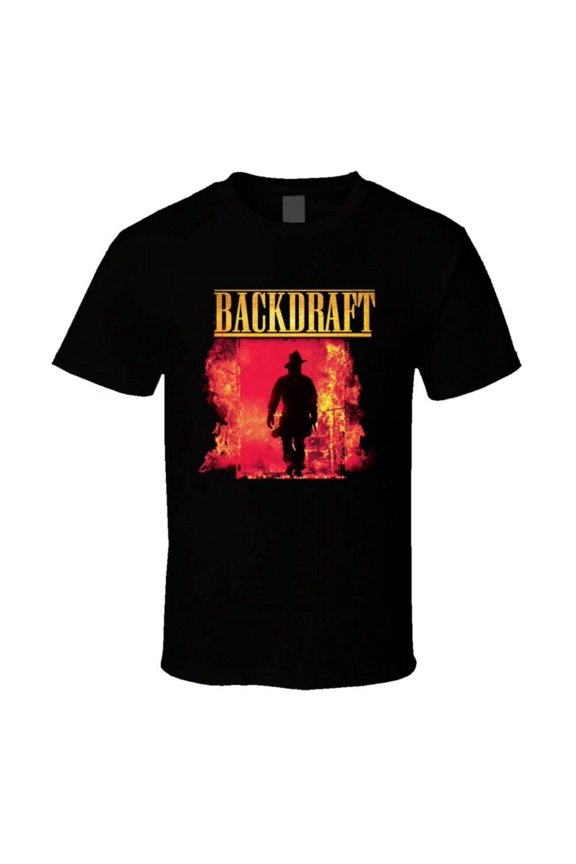 Backdraft Retor 90's Action Movie T Shirt