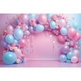thumbnail image 1 of Backdrop Baby Shower Shooting Photography Props Background Hot Air Balloon Teddy Bear Happy Birthday Party Banner r, 1 of 8