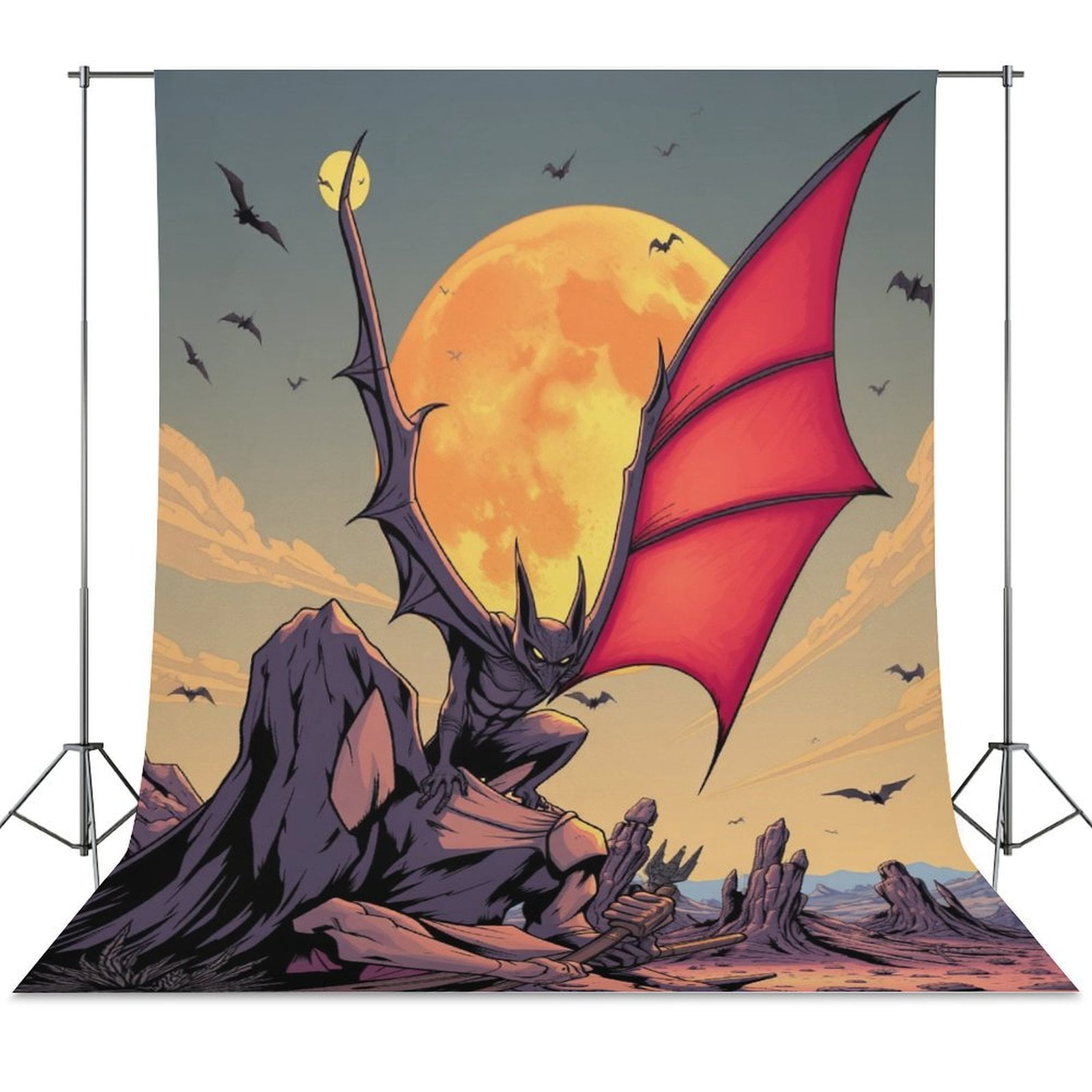 Backdrop Background for Bat Photography Photo Booth Backdrop for ...
