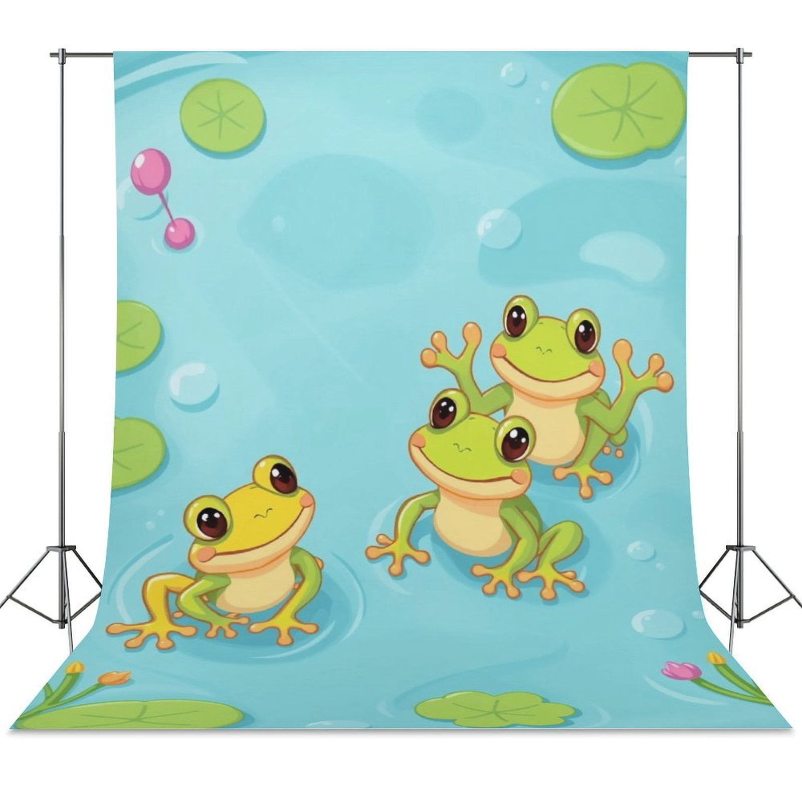 Backdrop Background for Frog in The Pond Photography Photo Booth ...
