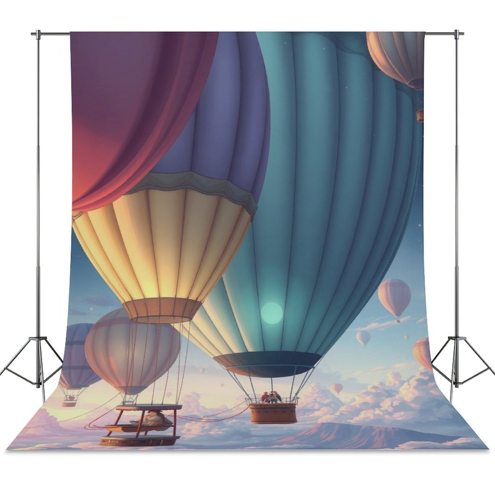 Backdrop Background for Hot Air Balloon Photography Photo Booth Backdrop Background for Hot Air Balloon Photography Photo Booth